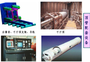 顶管施工使用液压爪式千斤顶顶升土壤